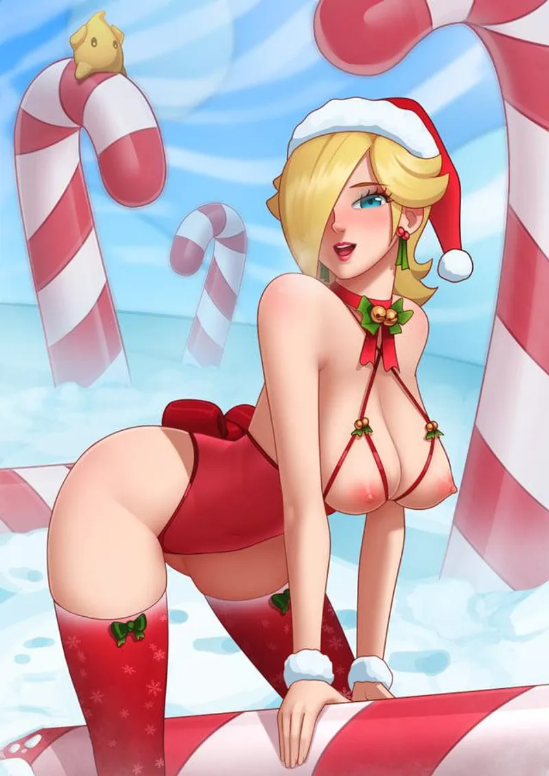 Thumbnail Rosalina wishes you a apecial Merry Christmas (deilan12) [Super Mario] by HauntingExcitement14