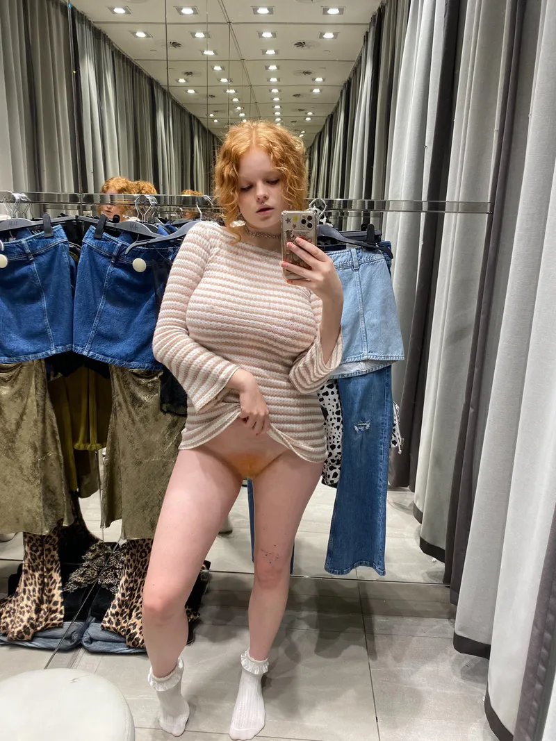 Thumbnail Embracing Redhead Bushes sans Panties | CosmicLullabyy Revels