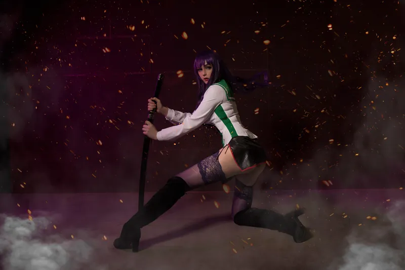 Thumbnail PloyParadise Presents Saeko Busujima from Highschool Of The Dead by shadory in cosplaygirls