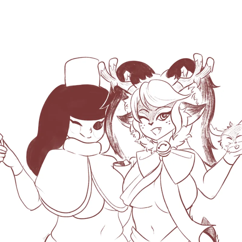 Thumbnail Holiday Sensations with Poppy and Hot Cocoa in Rule34LoL