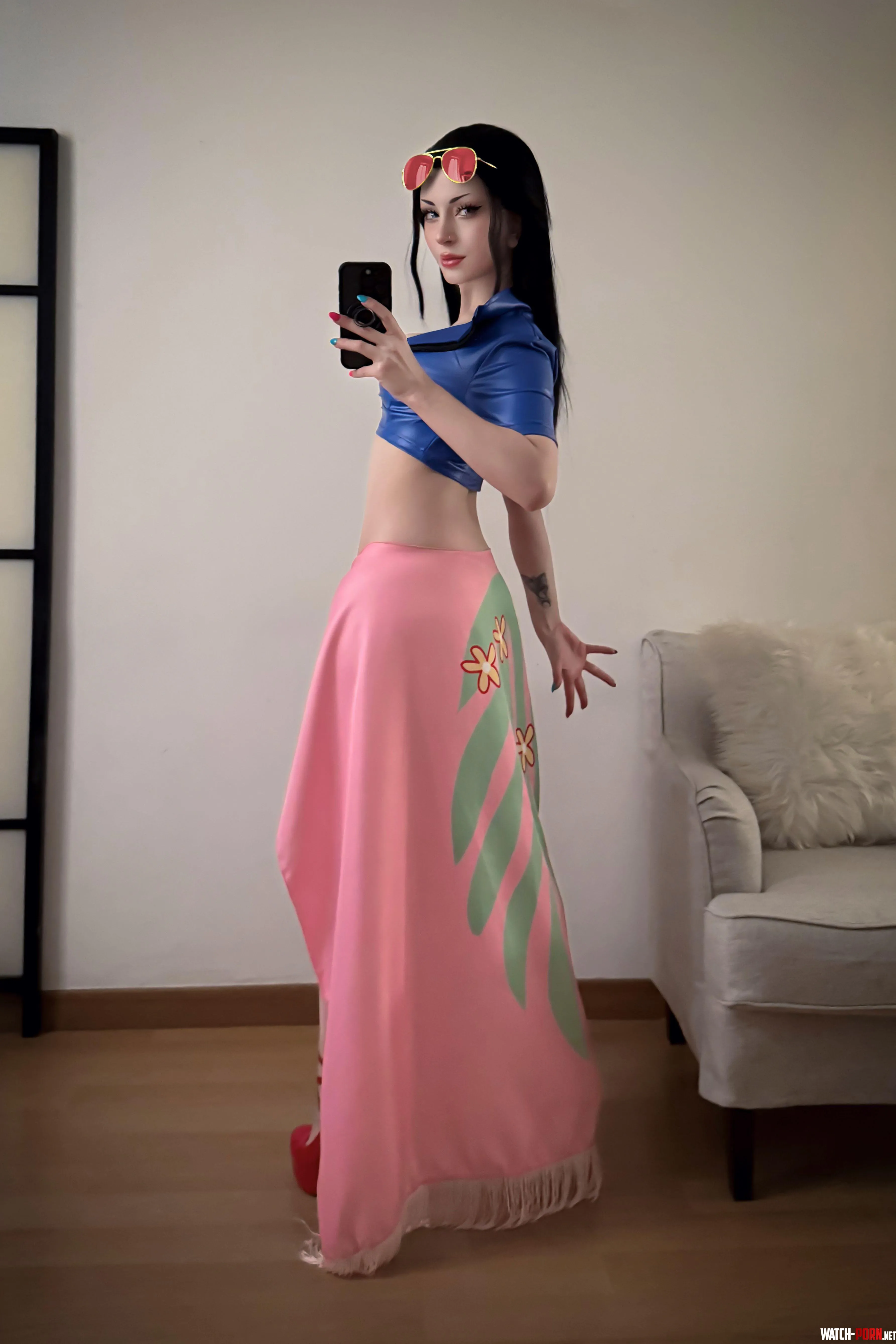 Nico Robin - Shiroktsne by Shirokitsunegf