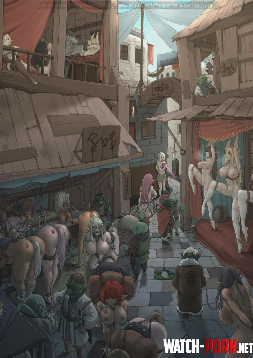 A market filled with beauties on sale by Appropriate_Monk3276