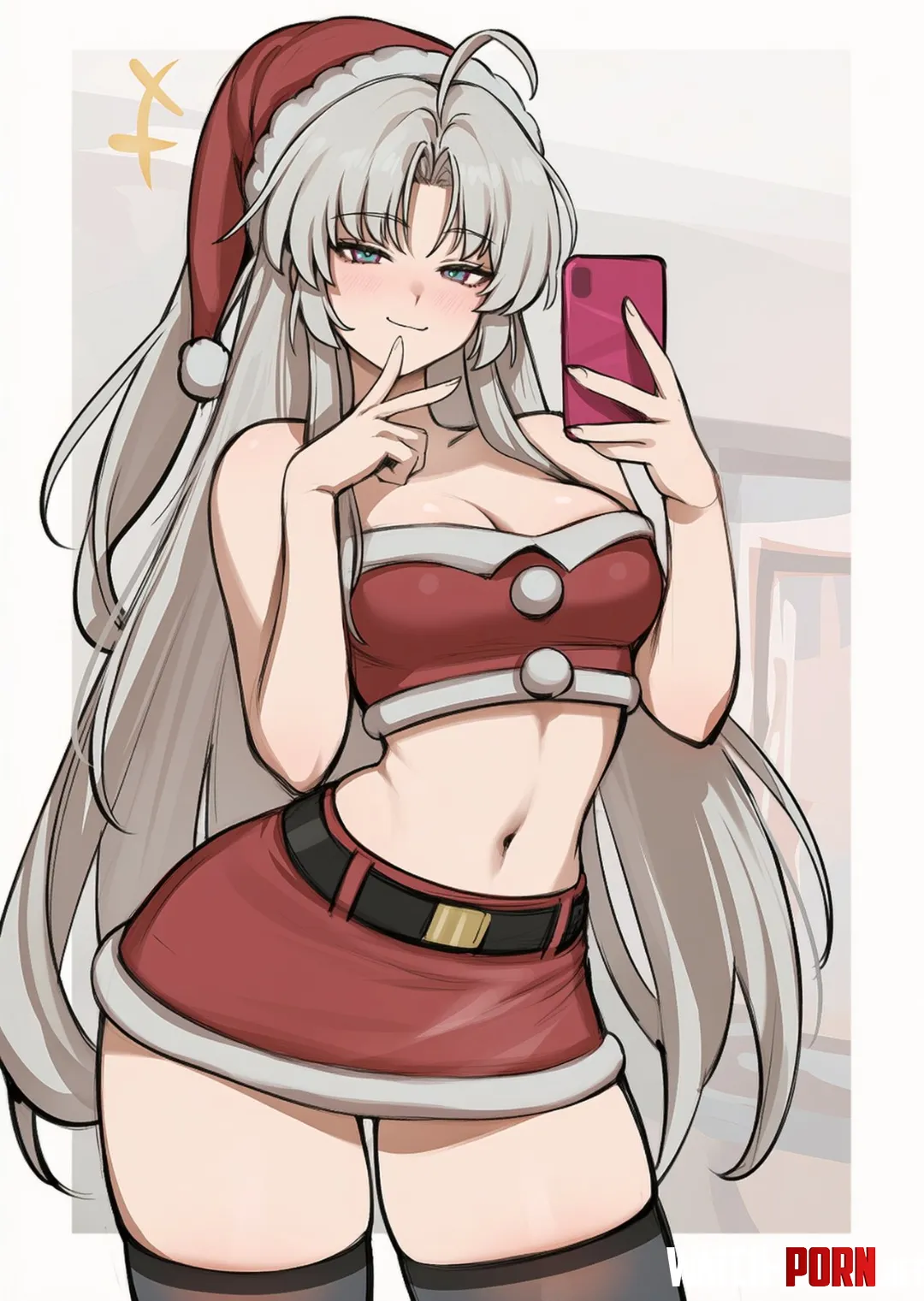 Christmas Carlotta [Wuthering Waves] by WoolsonDaSheep