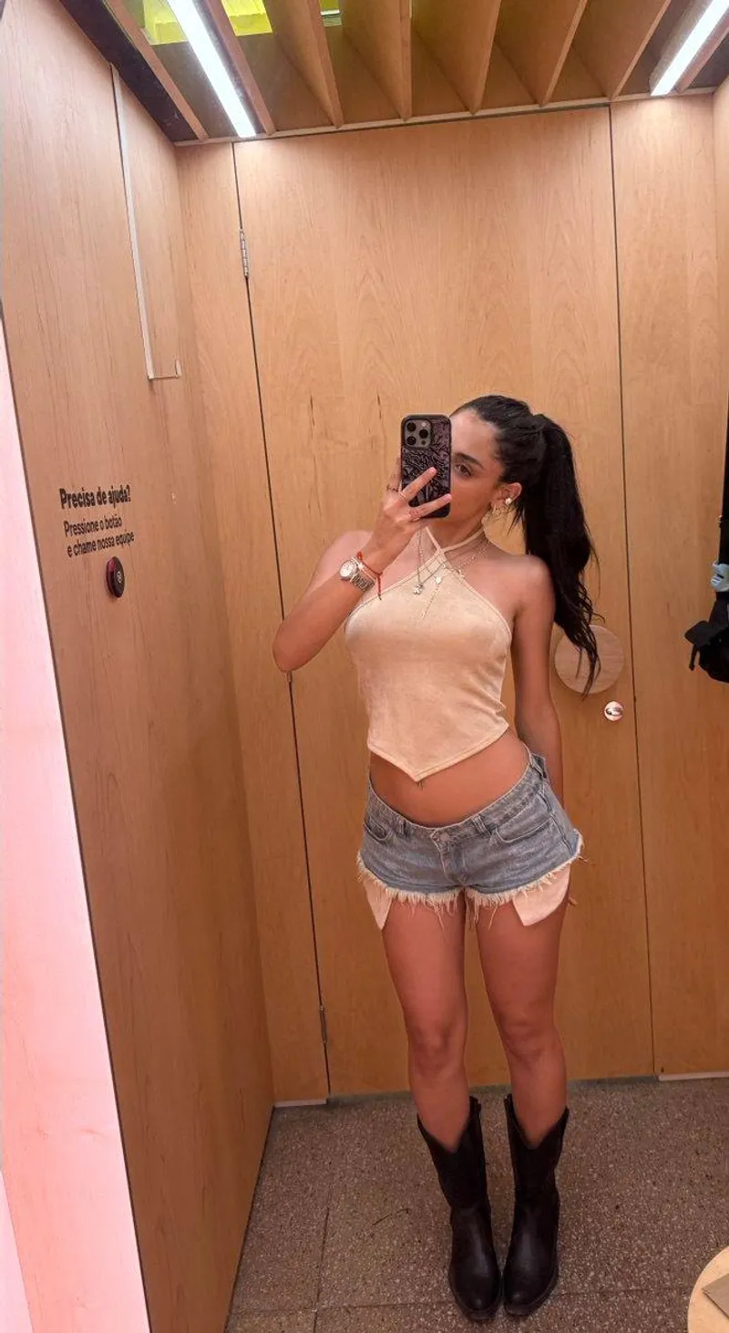 Thumbnail CrystalRoseKisses: Mirror's Approval in NSFW Outfits