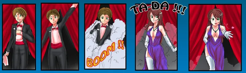 Thumbnail Magical Metamorphosis: Magician Trick TG Revelation by AGirlCalledNikki