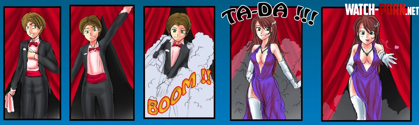 Magician Trick TG by Rezuban by AGirlCalledNikki