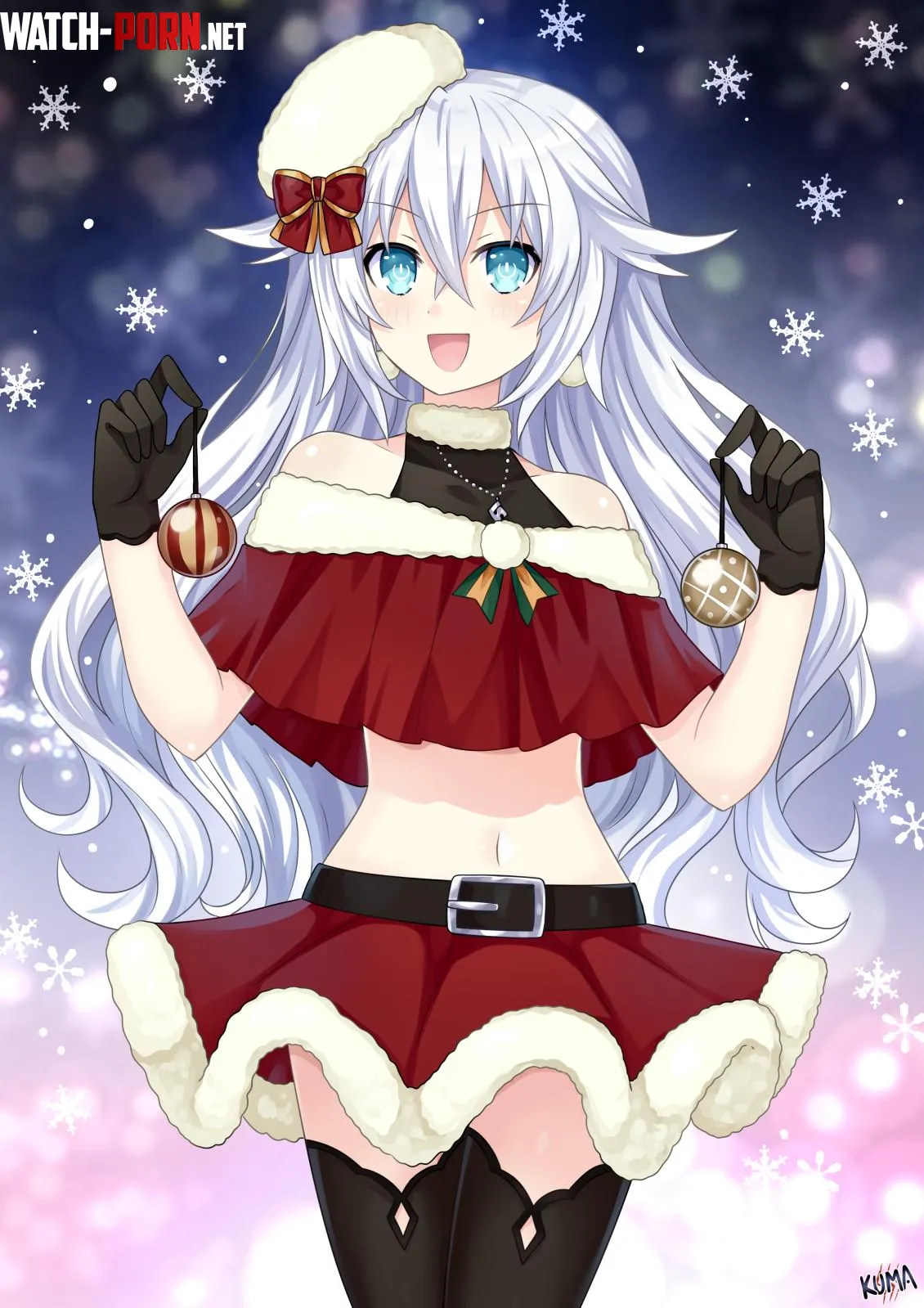 Black Heart's Ready For A Christmas Celebration! [L_Kuma94] by NDSiManTV