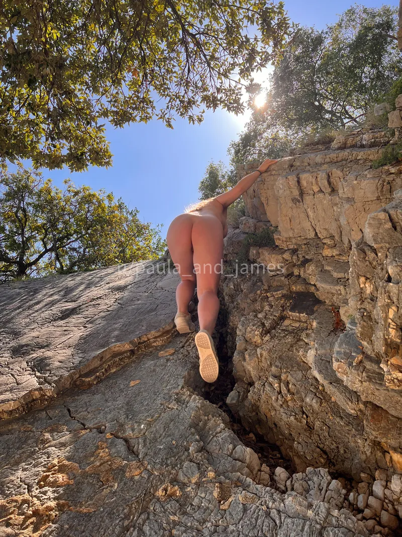 Thumbnail Naked Rock Climbing Adventures Shared by paula_and_james