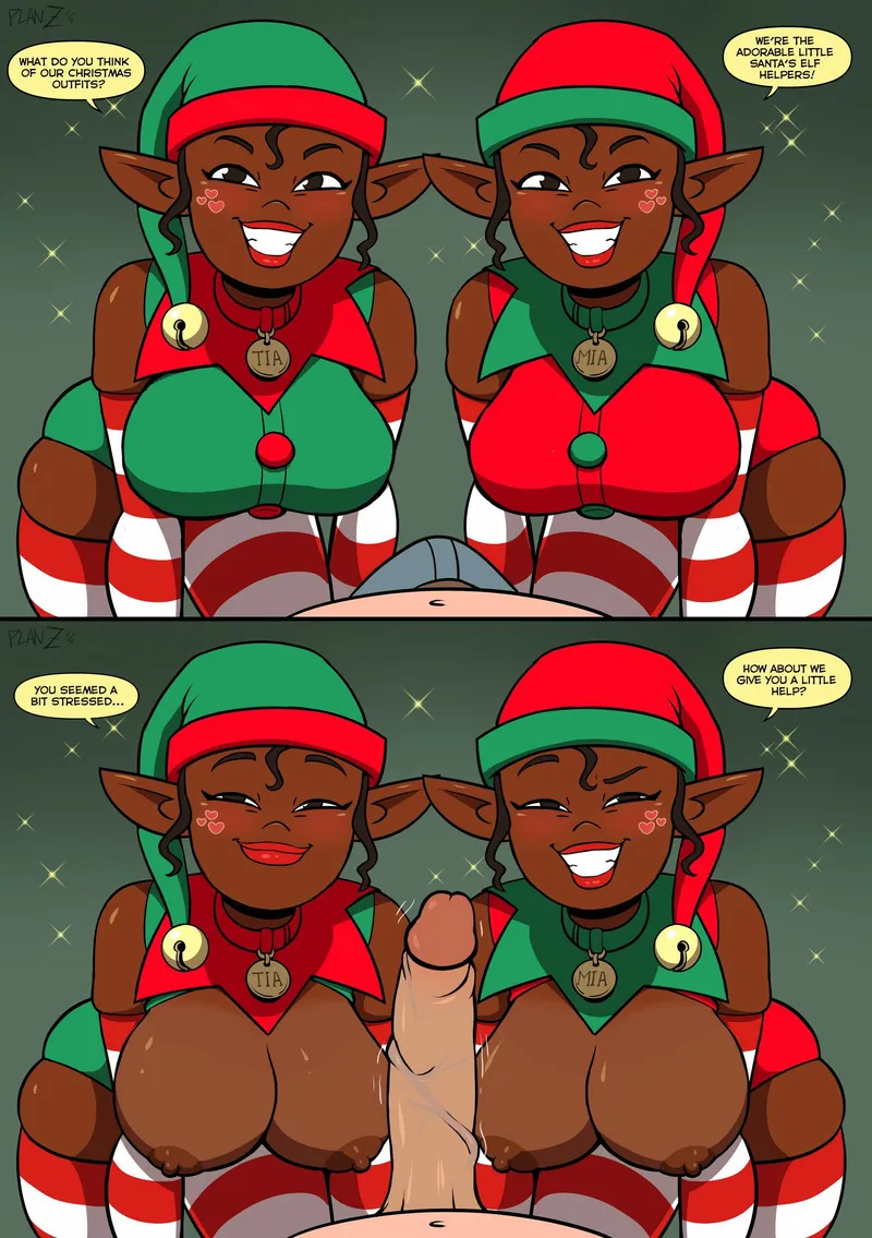 Thumbnail Naughty Christmas with Mia and Tia [CARS] by PlanZ34 | DisneyPorn