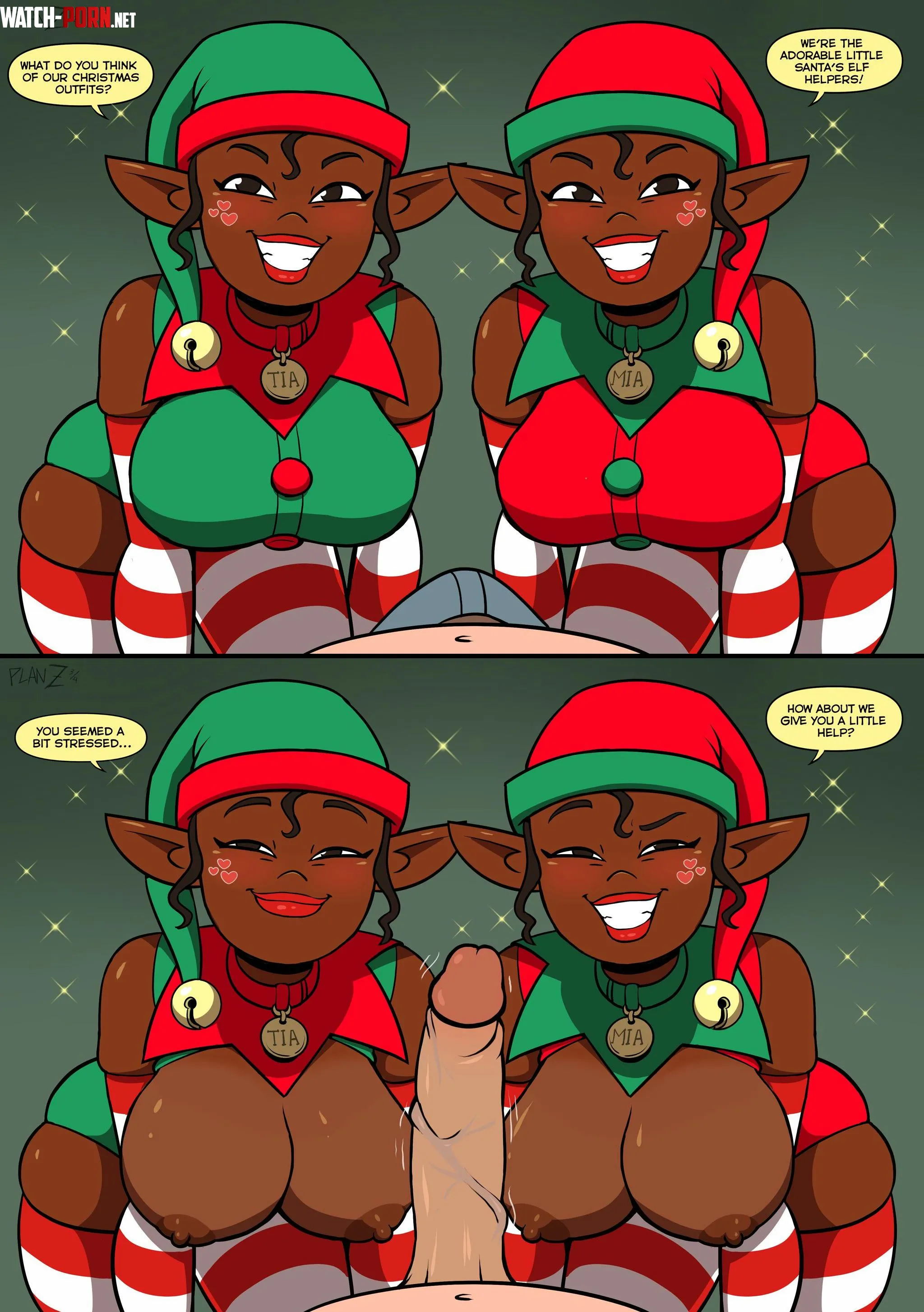 Mia and Tia's Naughty Christmas (PlanZ34) [CARS] by AlKo96