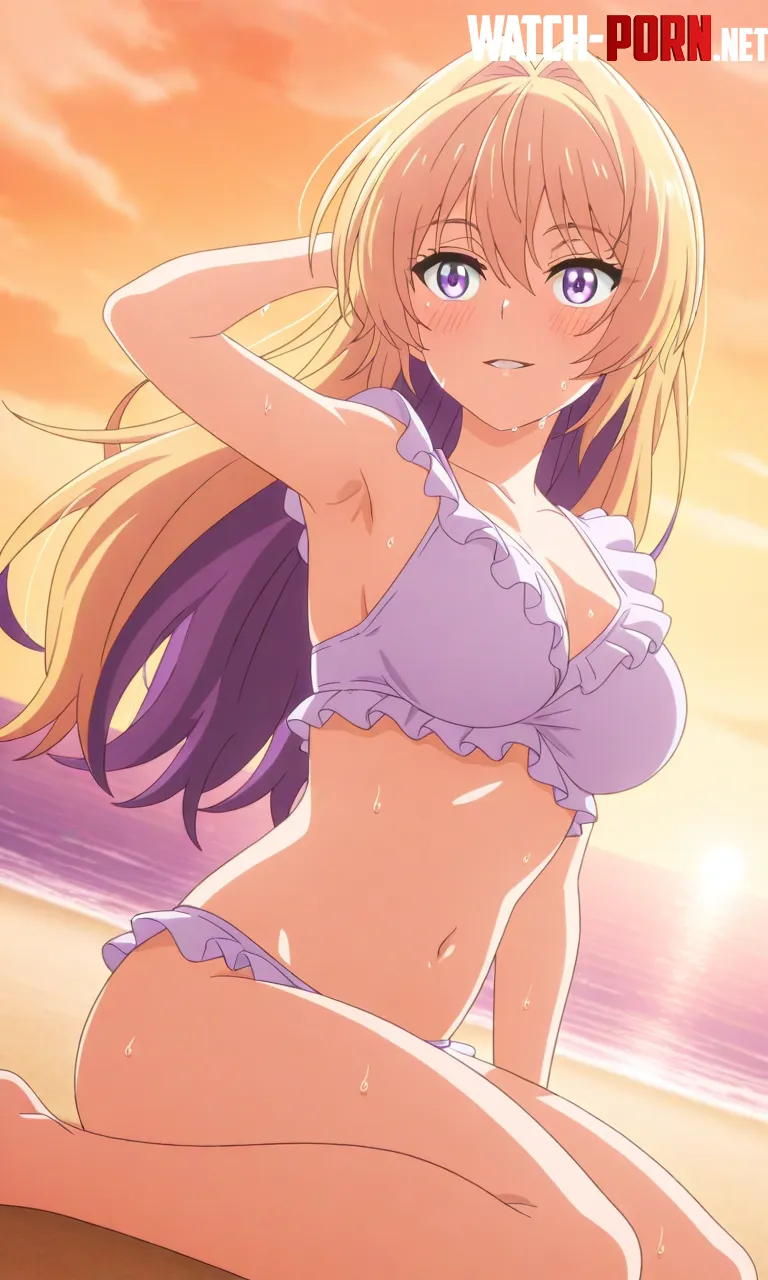 Azusa Kannawa [My Awkward Senpai] by WoolsonDaSheep