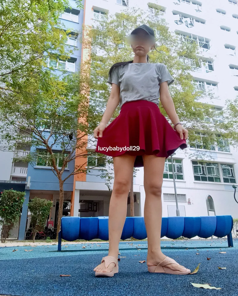 Thumbnail Do You Like My Thigh Gap? Explore More Here by babybeck29