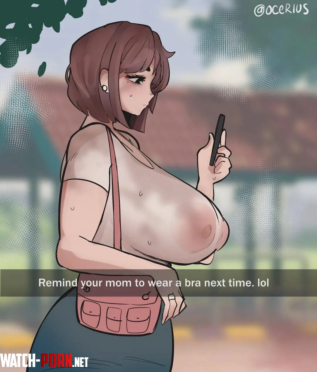 Mom forgot her bra by faewhisperin