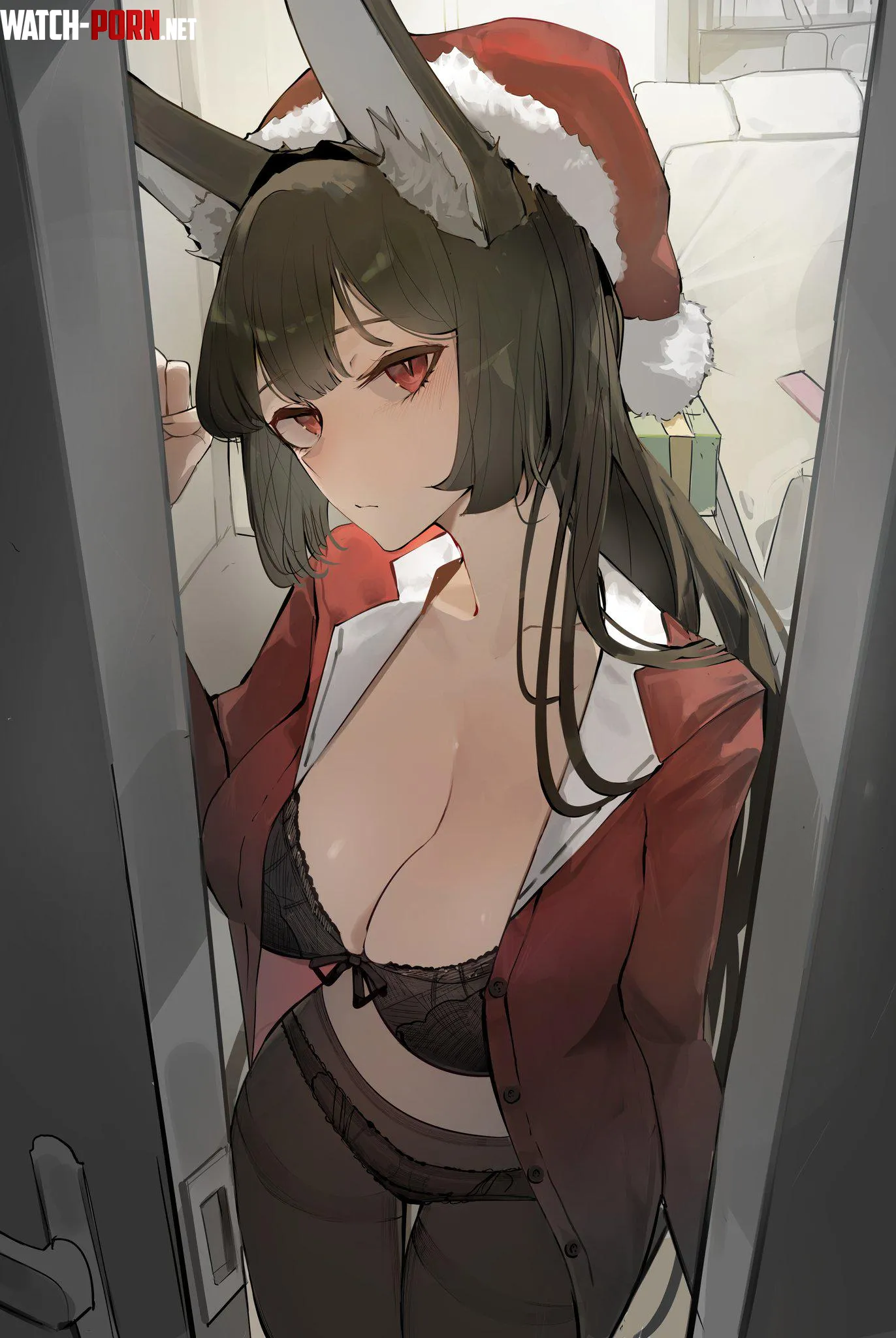 Visiting Miyabi on Christmas [Zenless Zone Zero] by marxsander2016