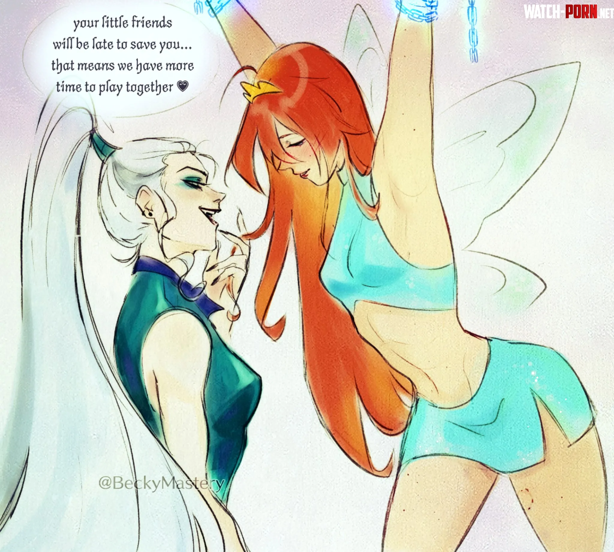 Bloom x Icy bdsm roleplay with ice (BeckyMastery) [Winx] by SiarX