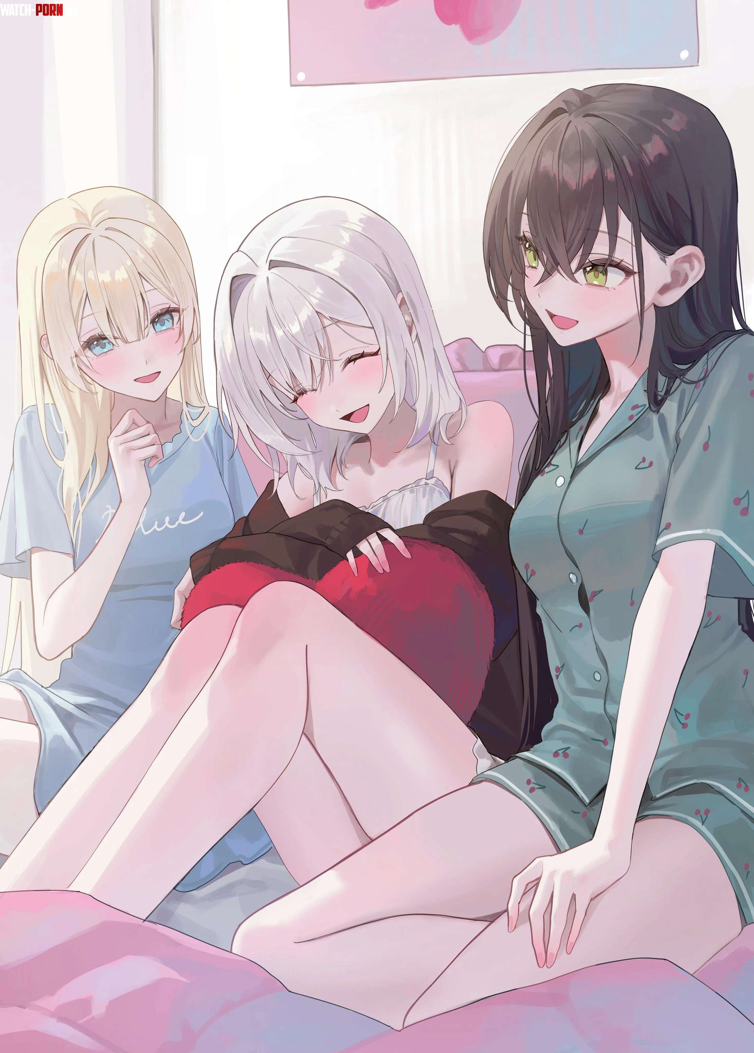 Sleepover [LN Illustration] by WoolsonDaSheep