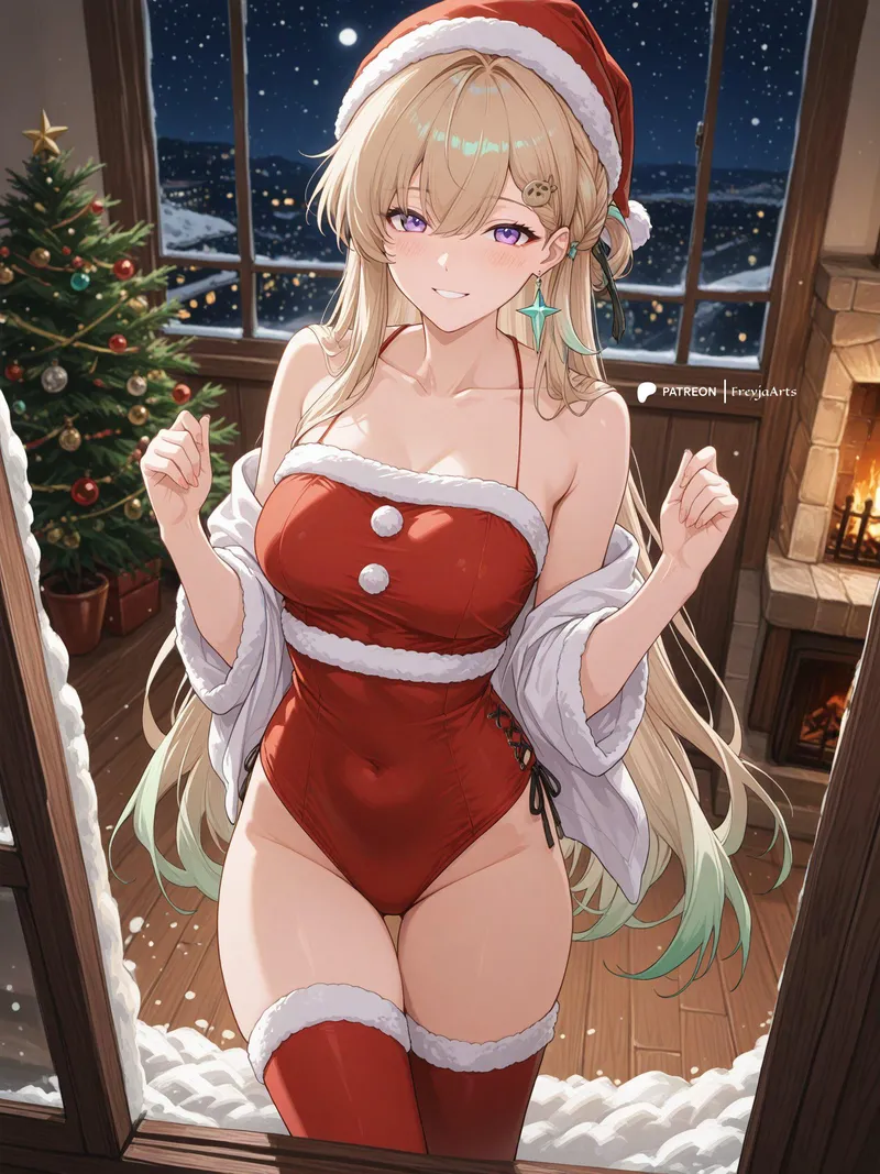 Thumbnail Christmas Lynae [Wuthering Waves] Fashion Frenzy