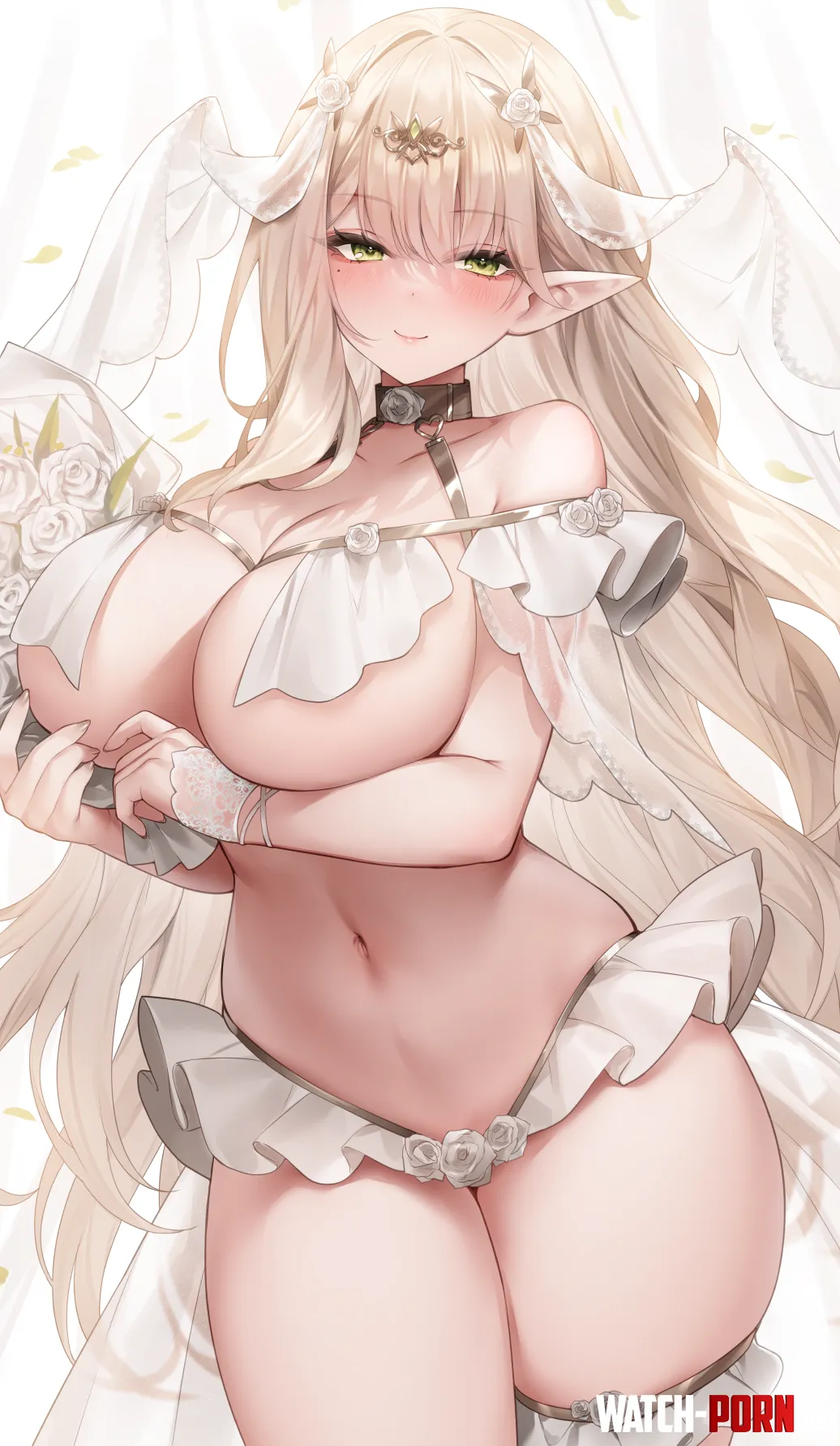 An Elf In Her Little Wedding Dress by OriginalWild1593