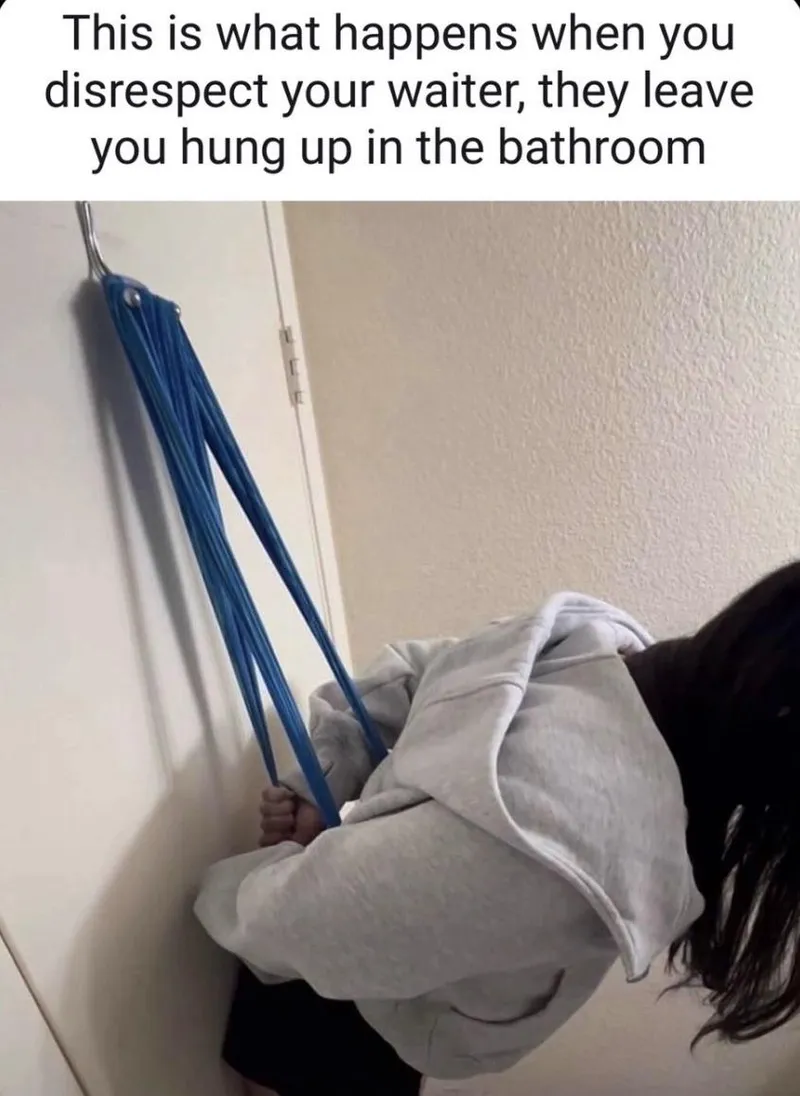 Thumbnail Punished & Wedgied: Unexpected Waiter Encounter