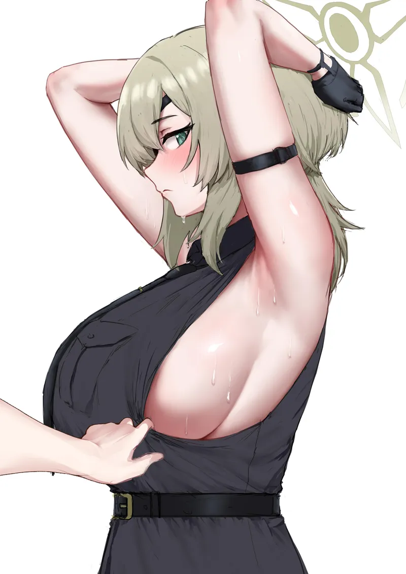 Thumbnail Exploring Asagiri Suou's (Blue Archive) Animearmpits with TheRoySez