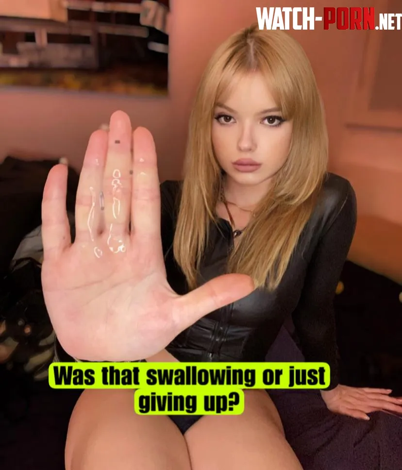 Was that a swallow? [oc] by Missmaudedoll