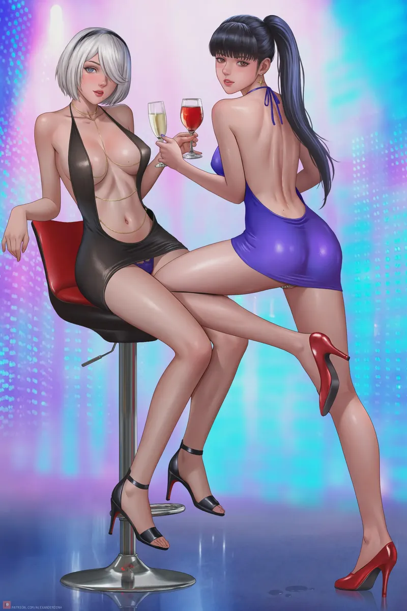 Thumbnail Club-Ready 2B and Eve Outfits by CulturedEnjoyer