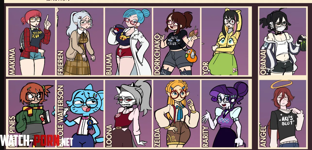 ochako nerd version (semidraws) by Fair_Championship471