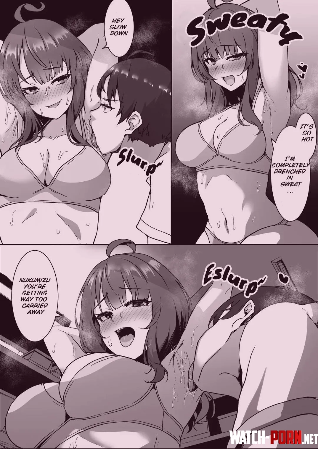 Atsukute muramura shita Yanami-san to ichaicha suru manga by Awiggs12