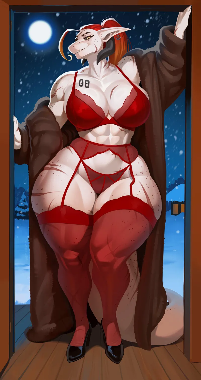 Thumbnail Wetsealky's Temptation: Care to Let Me In~? Enticing Invitation in Sharktits