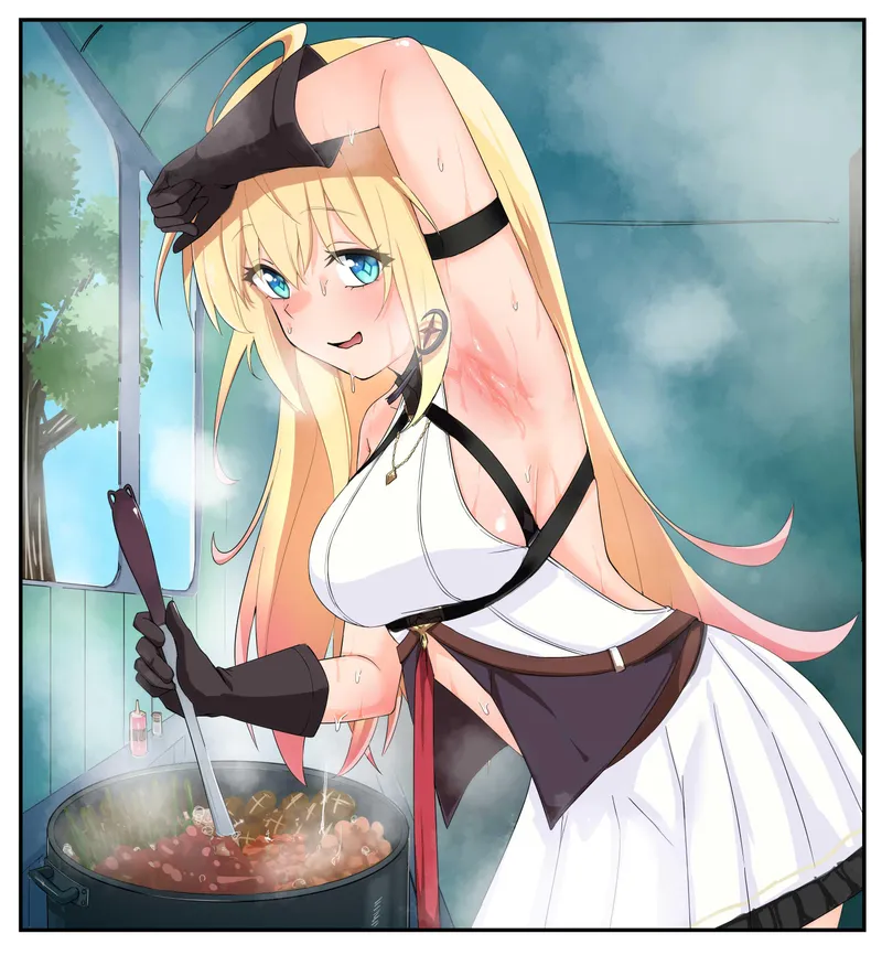 Thumbnail Cooking-Up Noya's Arm Pit Charm by TheRoySez in Animearmpits Wonderland