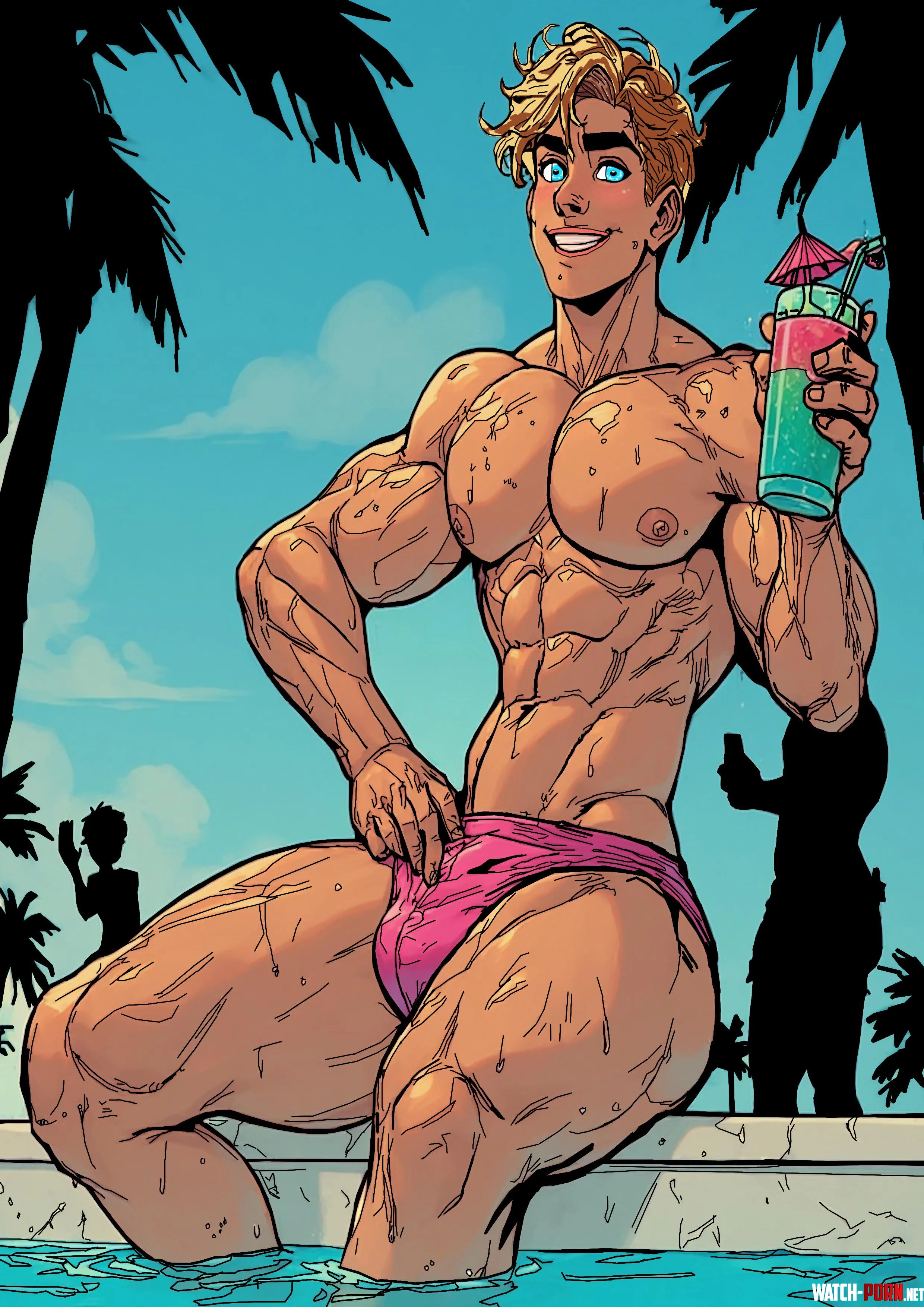 Ken doll inspired Himbo ( Done by me) by Inside_Definition758