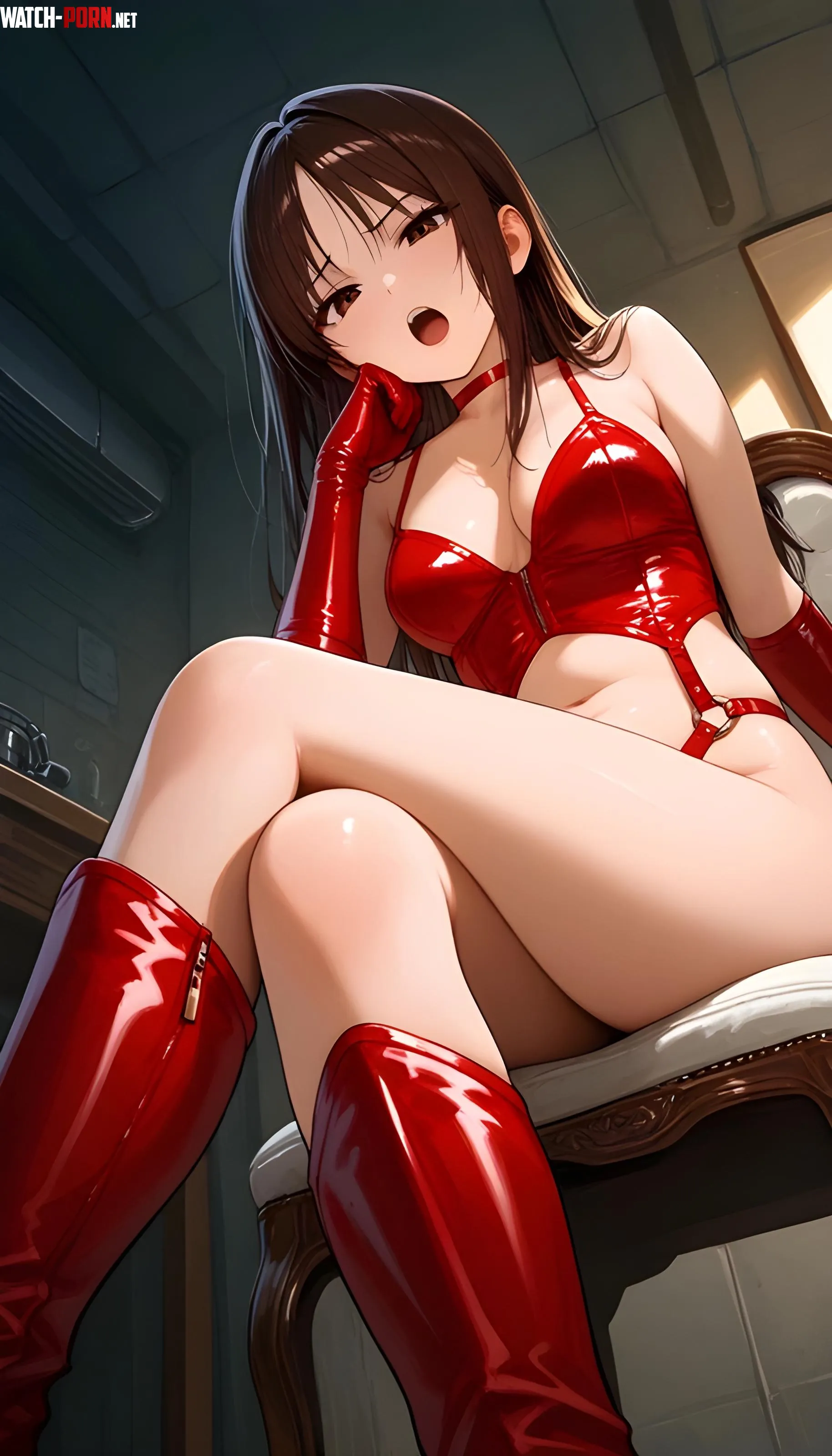 Red Dominatrix by WoolsonDaSheep