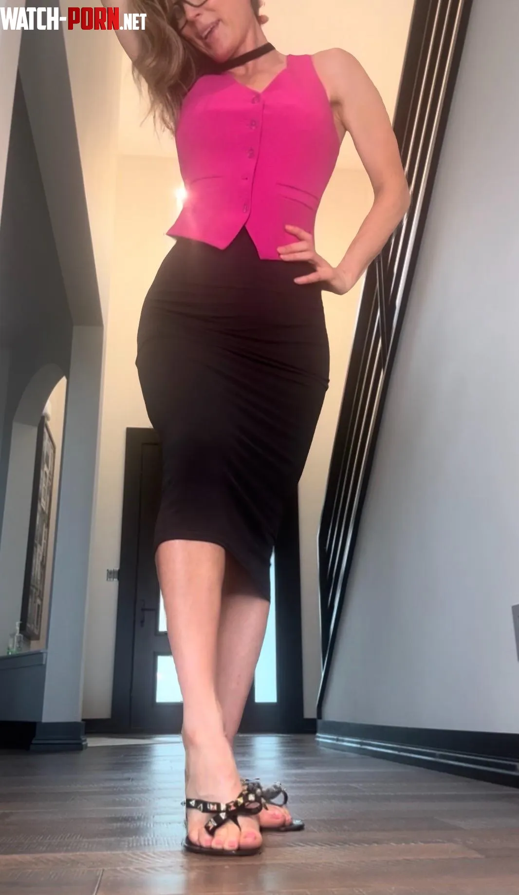 Mom’s favorite pencil skirt F 48 by FitMilfSam