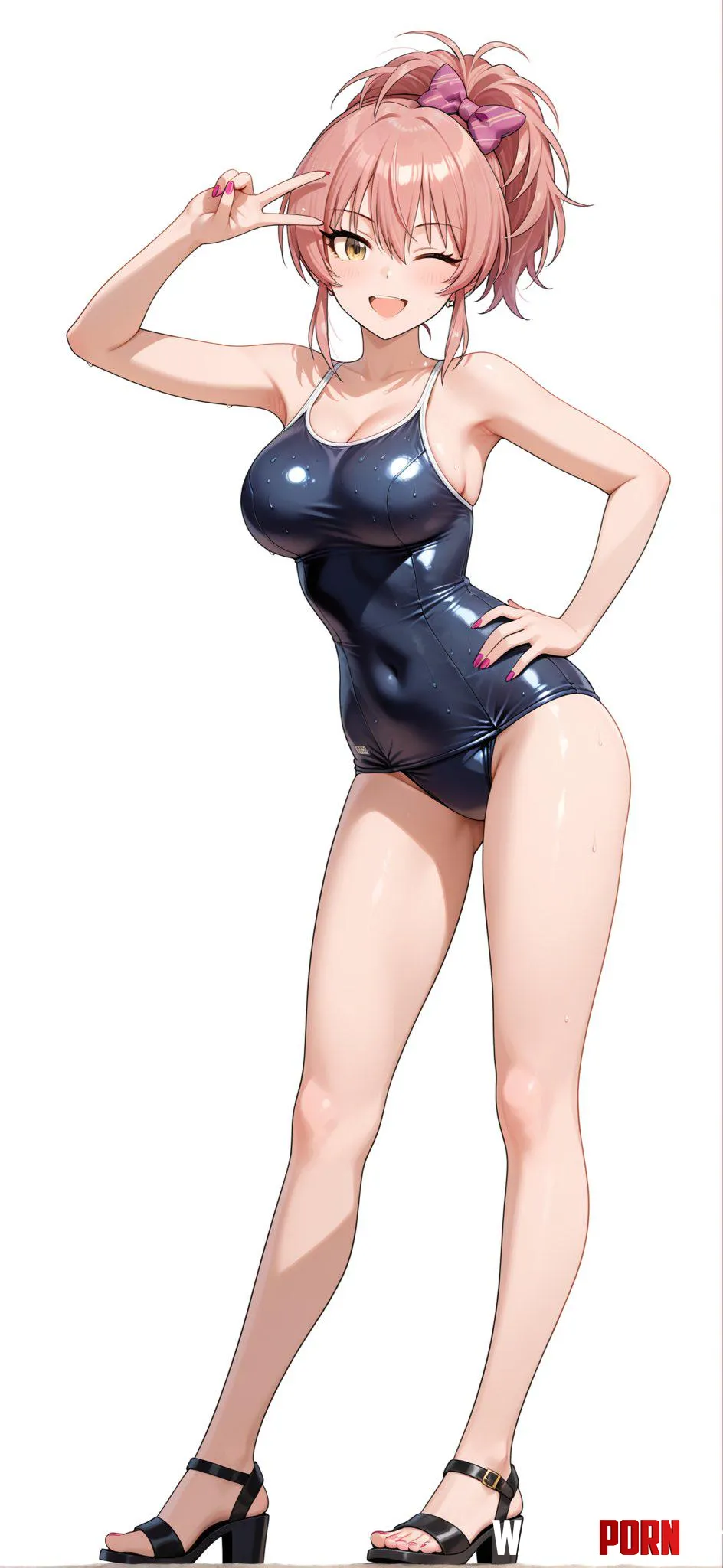 Mika Jougasaki [Idolmaster] by WoolsonDaSheep