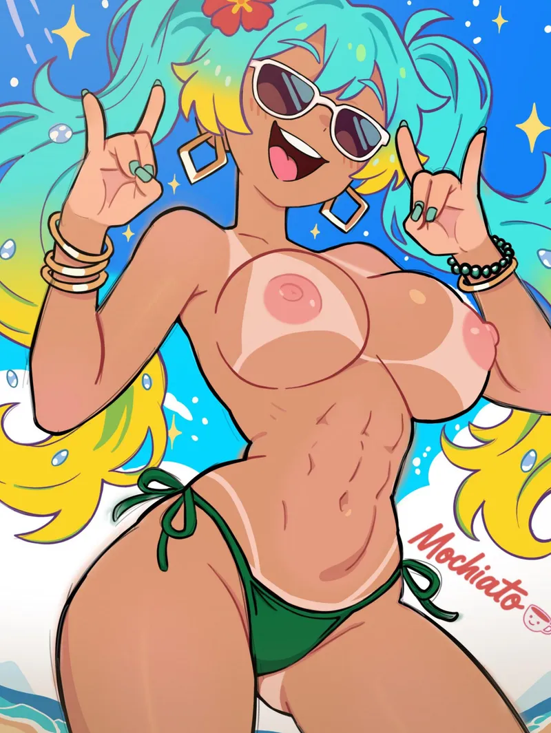Thumbnail Brazilian Miku's Summer Vibes: A Rule34 Adventure by Linalilemme