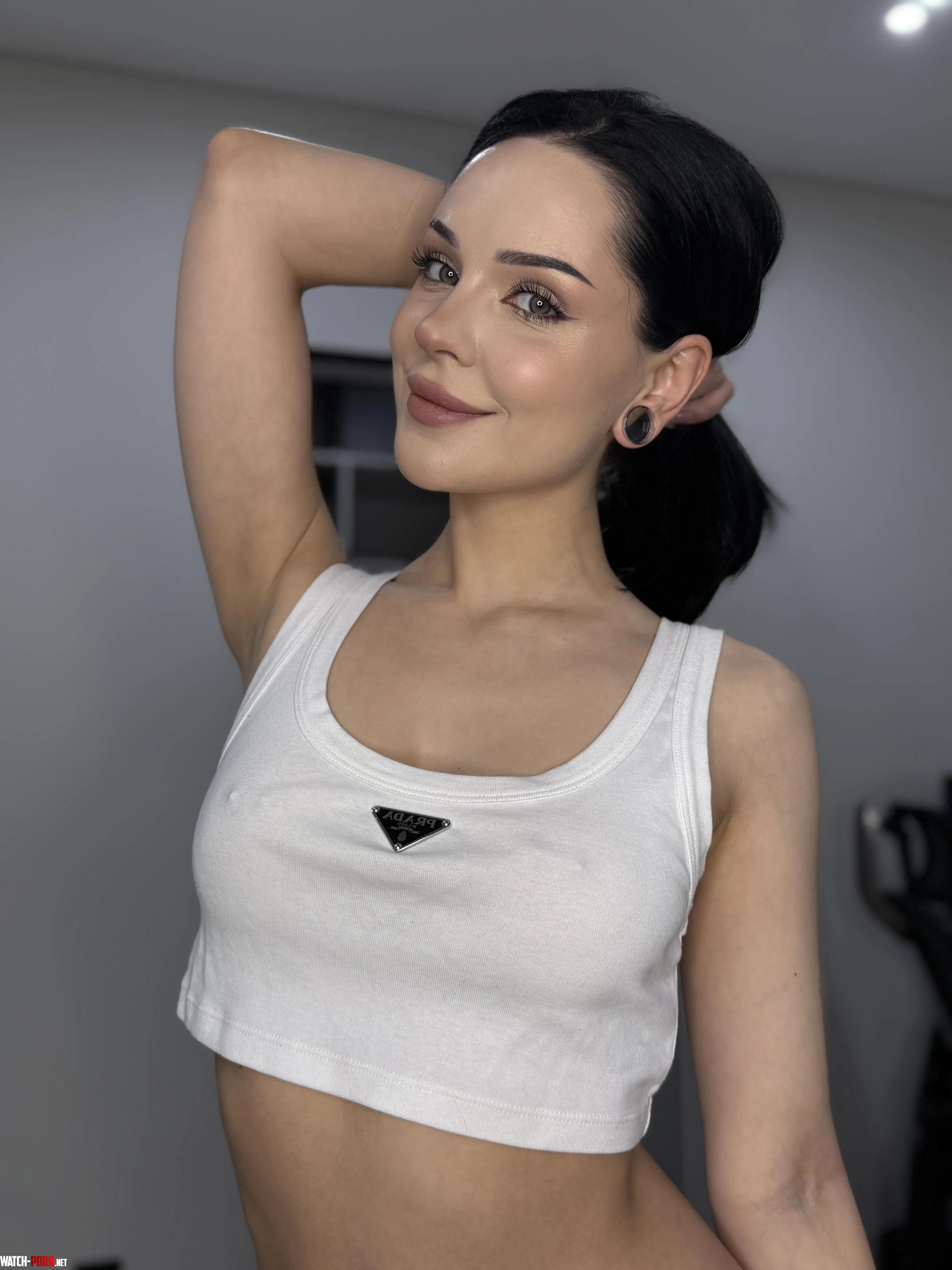 The best part about tiny tits is the freedom of going braless by Divinosia