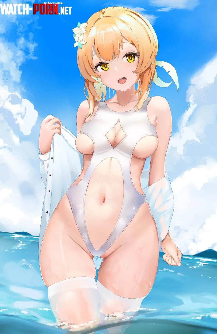 Summer Lumine (fuenyuan) [genshin impact] by queshu22