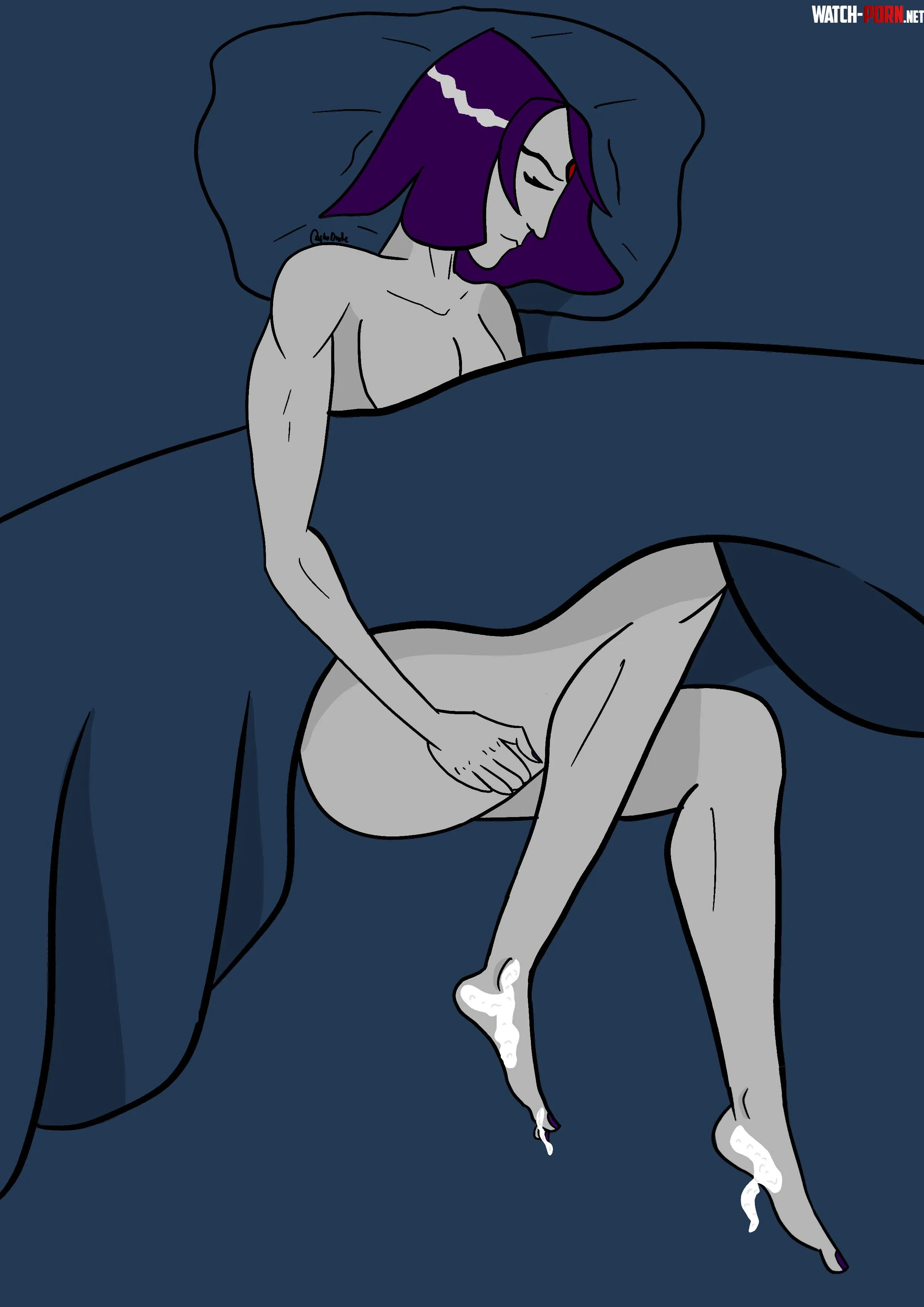 Raven getting good night sleep artist me[GeckoDude] by No_Course_7614