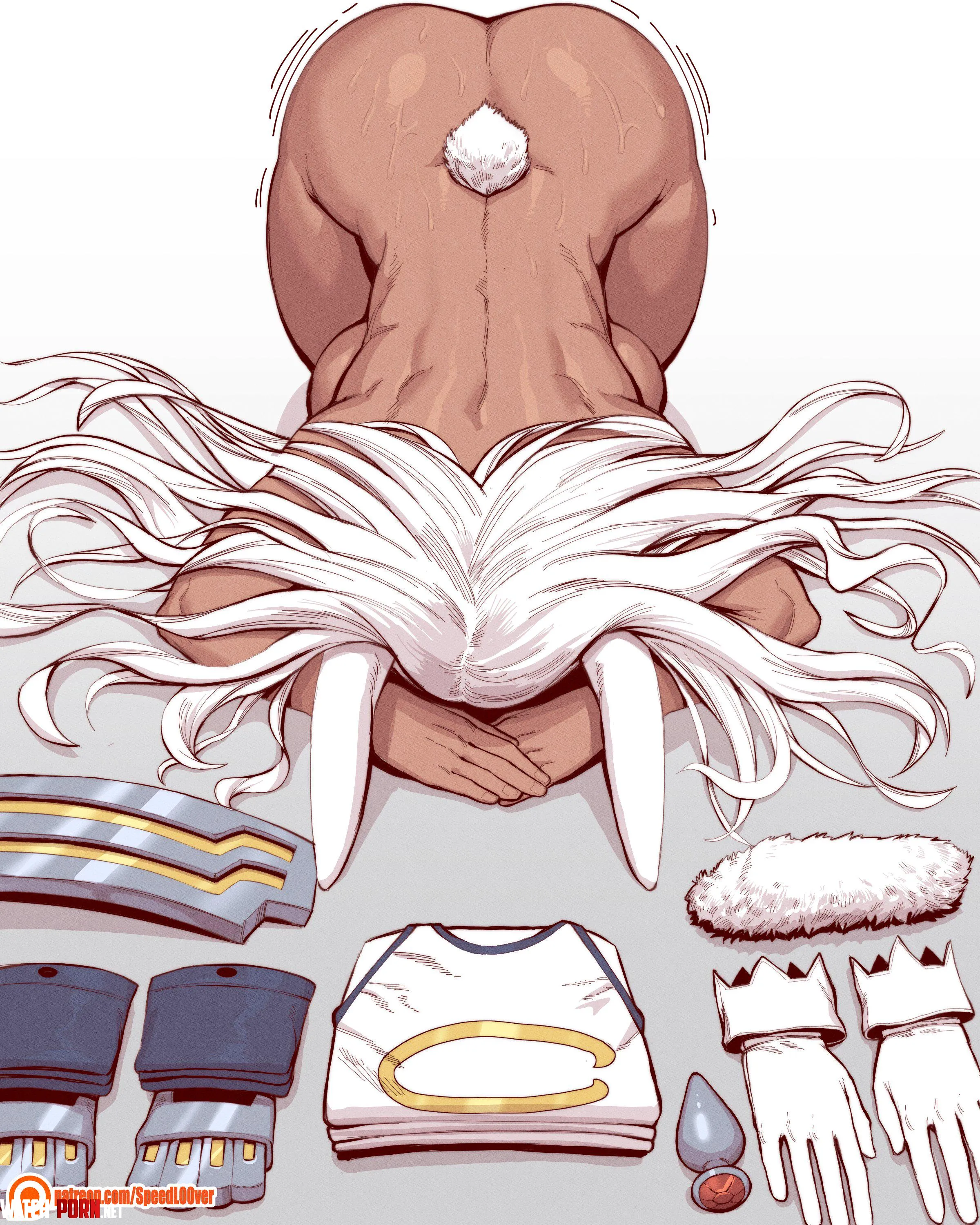 When Miruko faces a stronger enemy (speedl00ver) by Hornymancer88