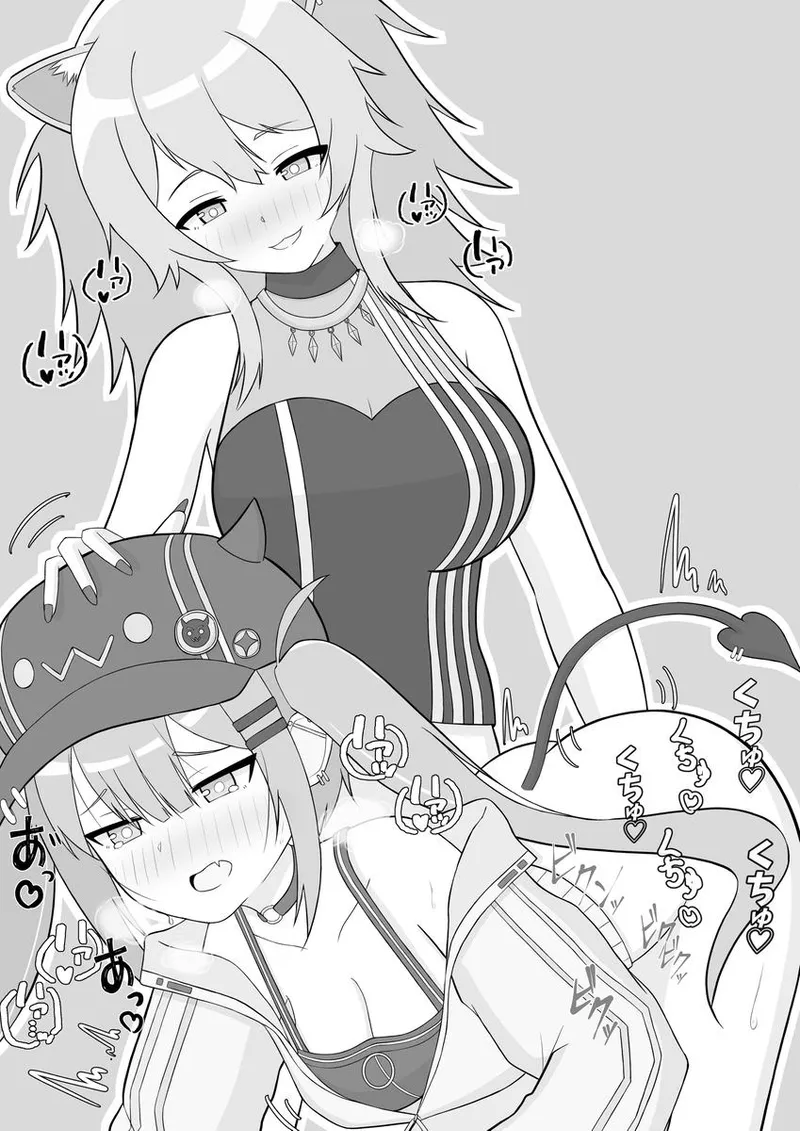 Thumbnail Towa's Provocative Posture in Hololive - AnimeChan39 in yuri Category