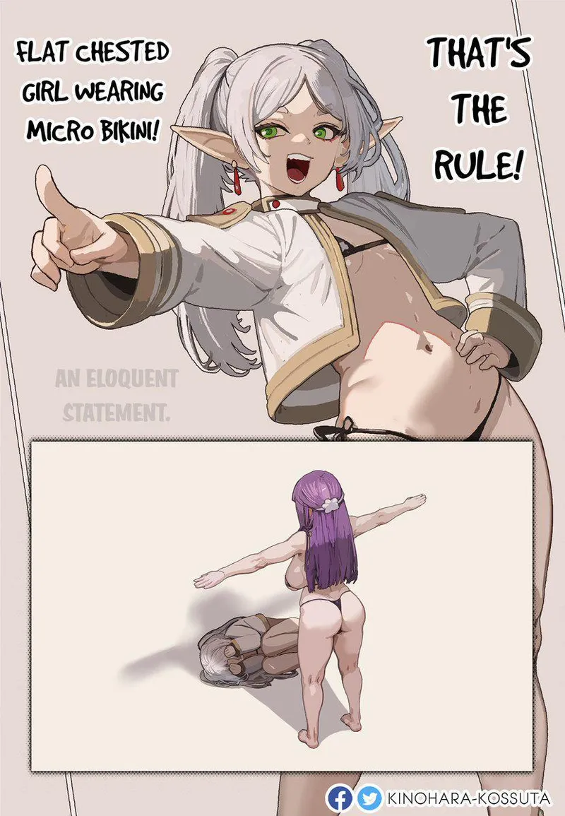 Thumbnail Frieren's Rule Unveiled (Kinohara) - CottonPrincessHeart Rule 34