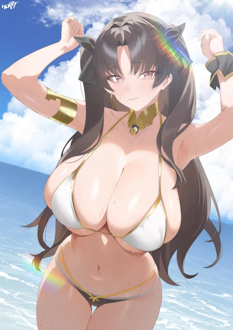 Thumbnail Ishtar's Sensual Curves by kurozawa yui | BigAnimeTiddies Art