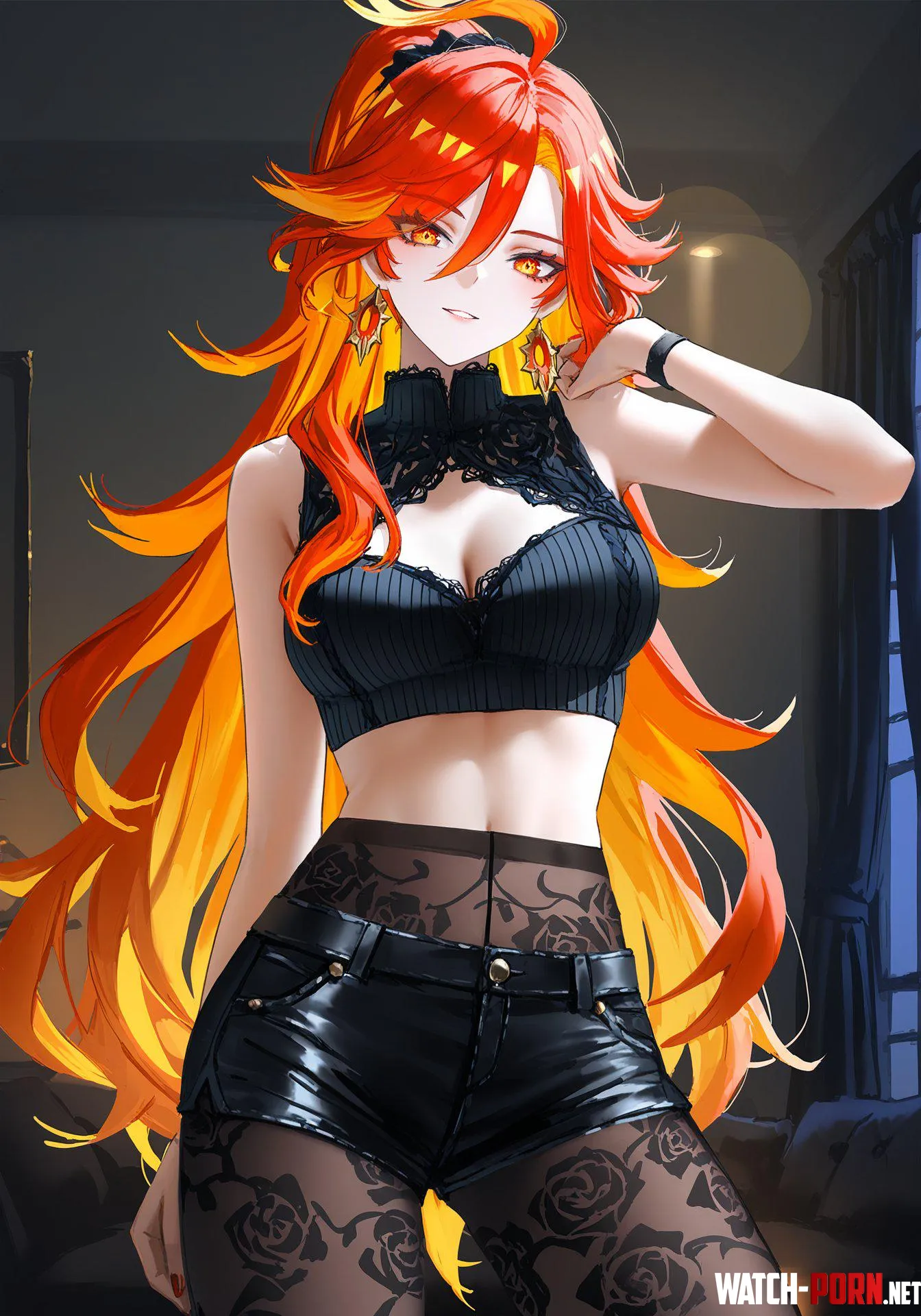 Mavuika [Genshin Impact] by WoolsonDaSheep