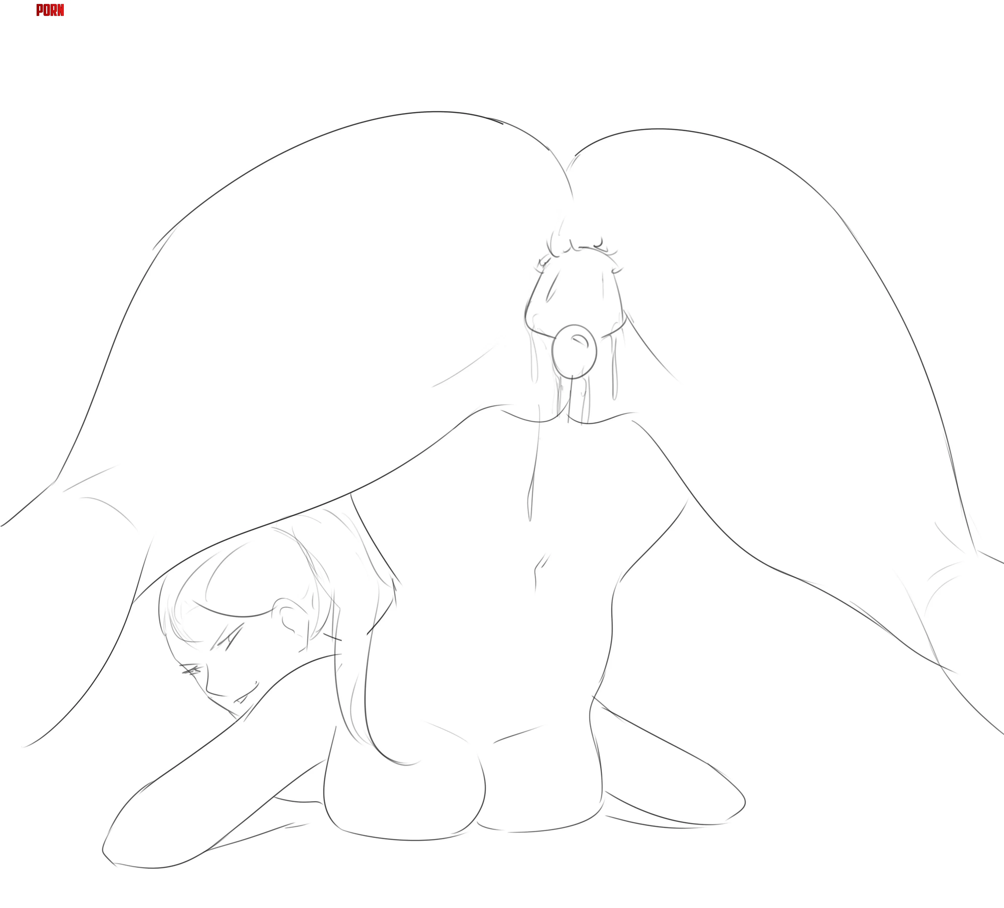 {image} {story} {promo} sharing a sketch of an OC and a sample from my upcoming novella by FlashyWillingness550