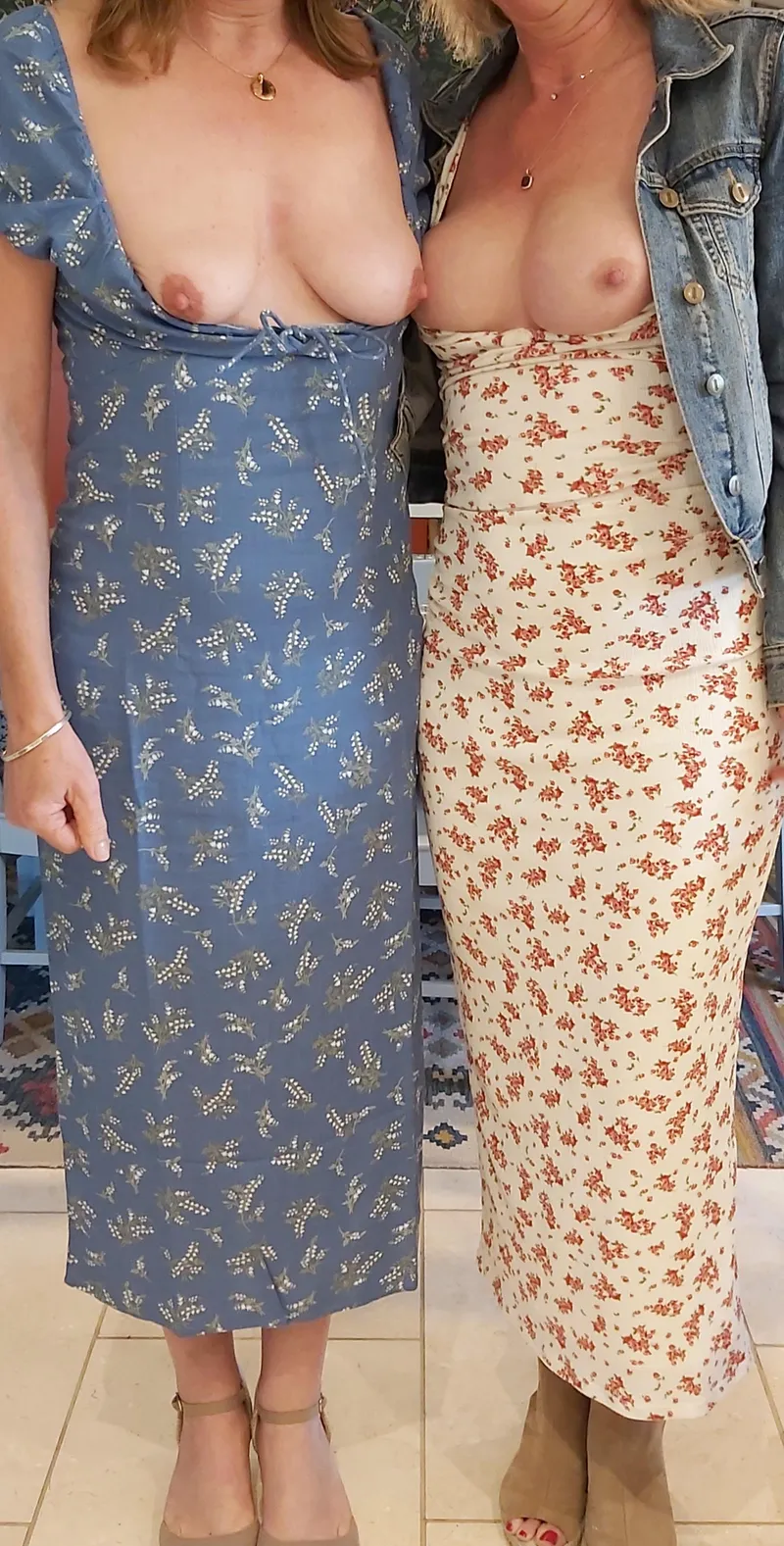 Thumbnail Spring Lunch Outing: Separate-Bison-3903 - titstouchingtits