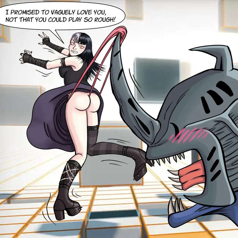 Thumbnail Shiori's Playful Partner: A Delightful Tale by CrazyColumbina | WedgieGirls