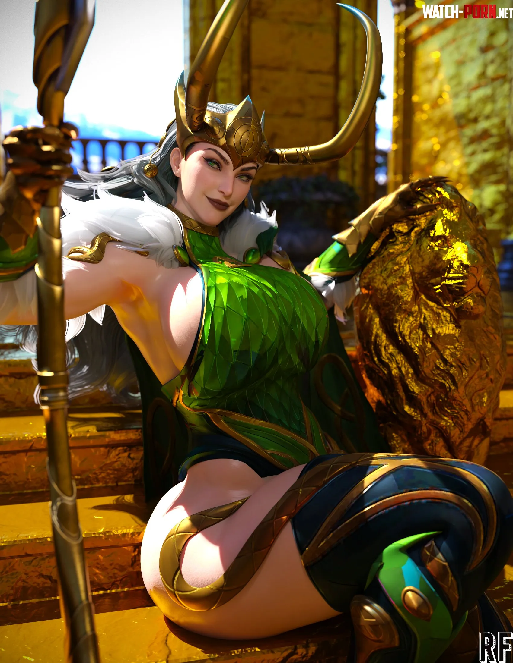 Lady Loki (Rude Frog) [Marvel Rivals] by Poke-Oji