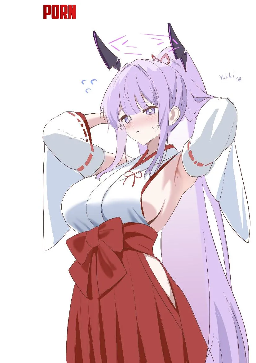 New Year Miko Utaha (yukki83130530/Yukki) [Blue Archive] by llamanatee