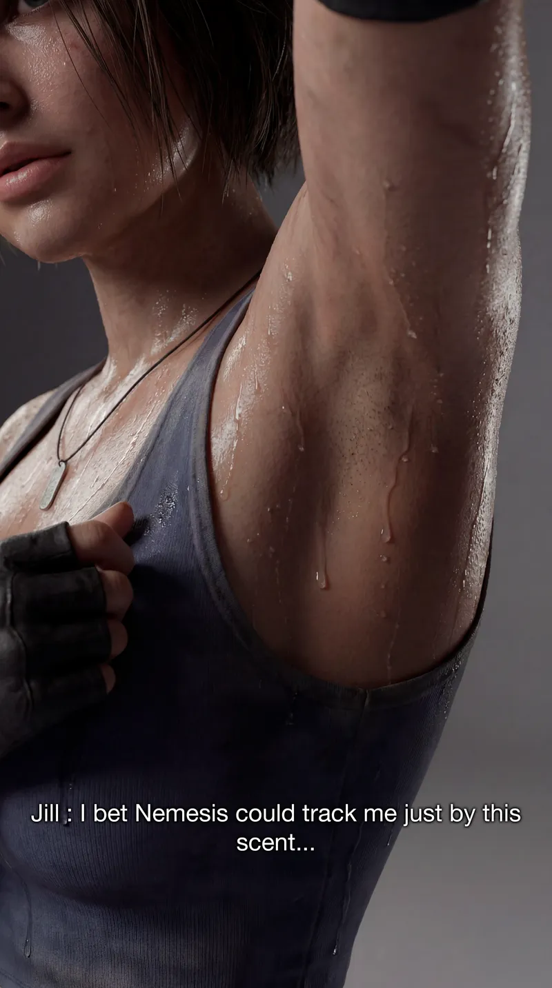 Thumbnail Survival Sheen in Anime Armpits: Thick Air and Jill's Impact by pits&marshmallows