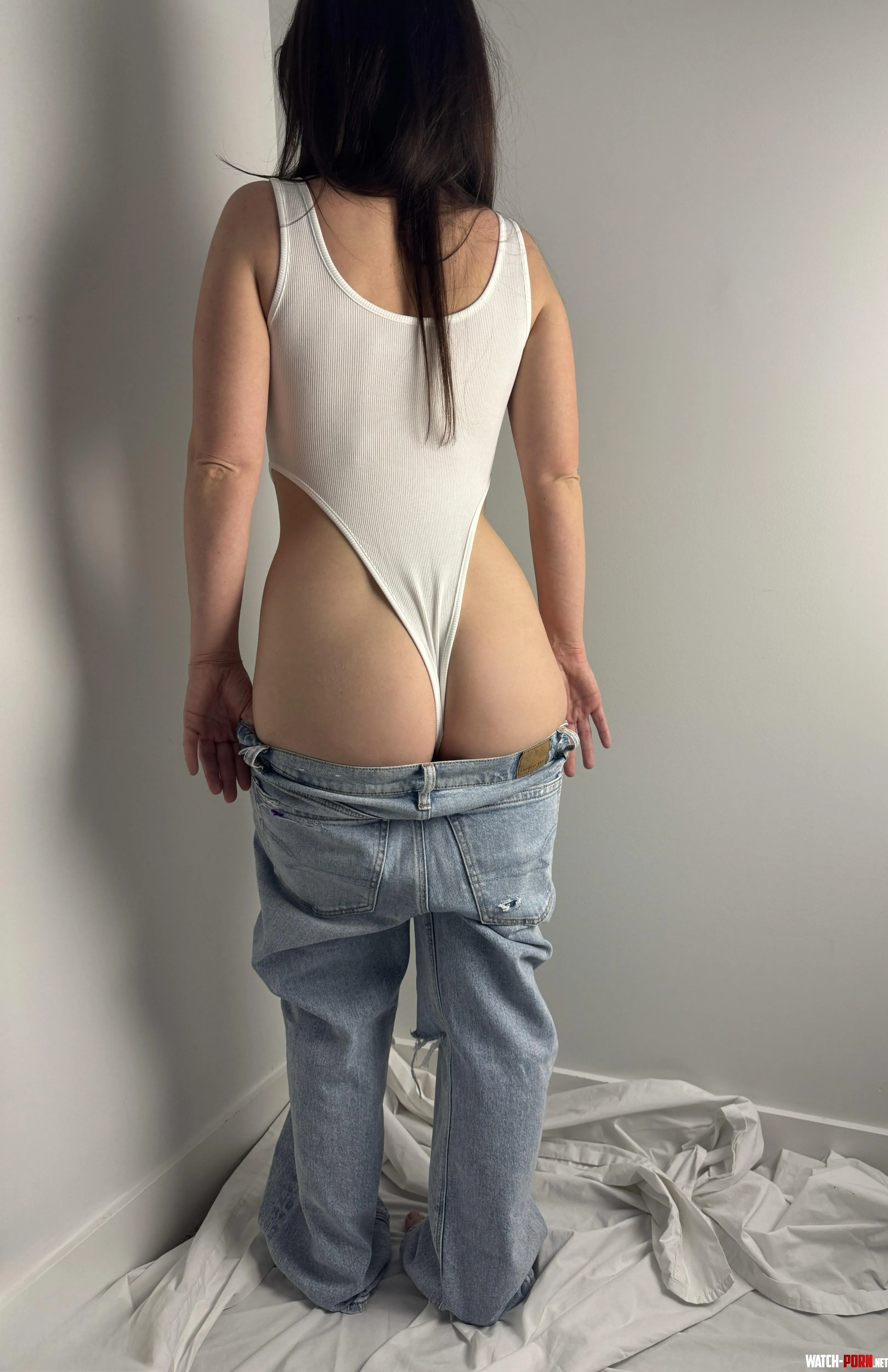 When the mom jeans come off by PetiteCanadianMilf